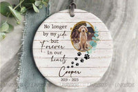About Dog, Pet Memorial Christmas Ornament | Personalized Ornament - My Store