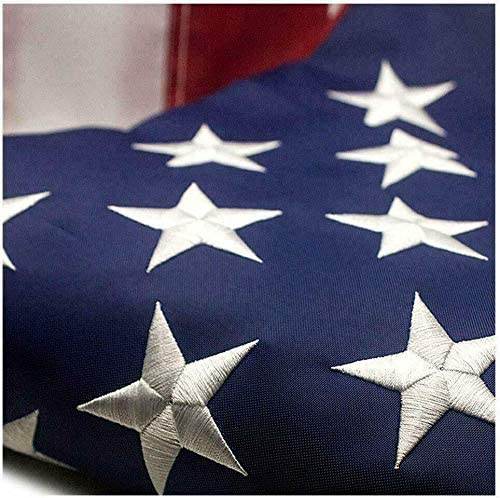American Flag Outdoor Heavy Duty Embroidered Stars USA Flag - My Store
