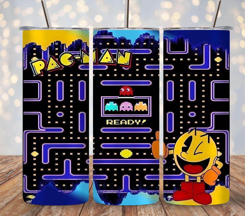 Retro Pacman Arcade Game 20oz Tumbler - My Store