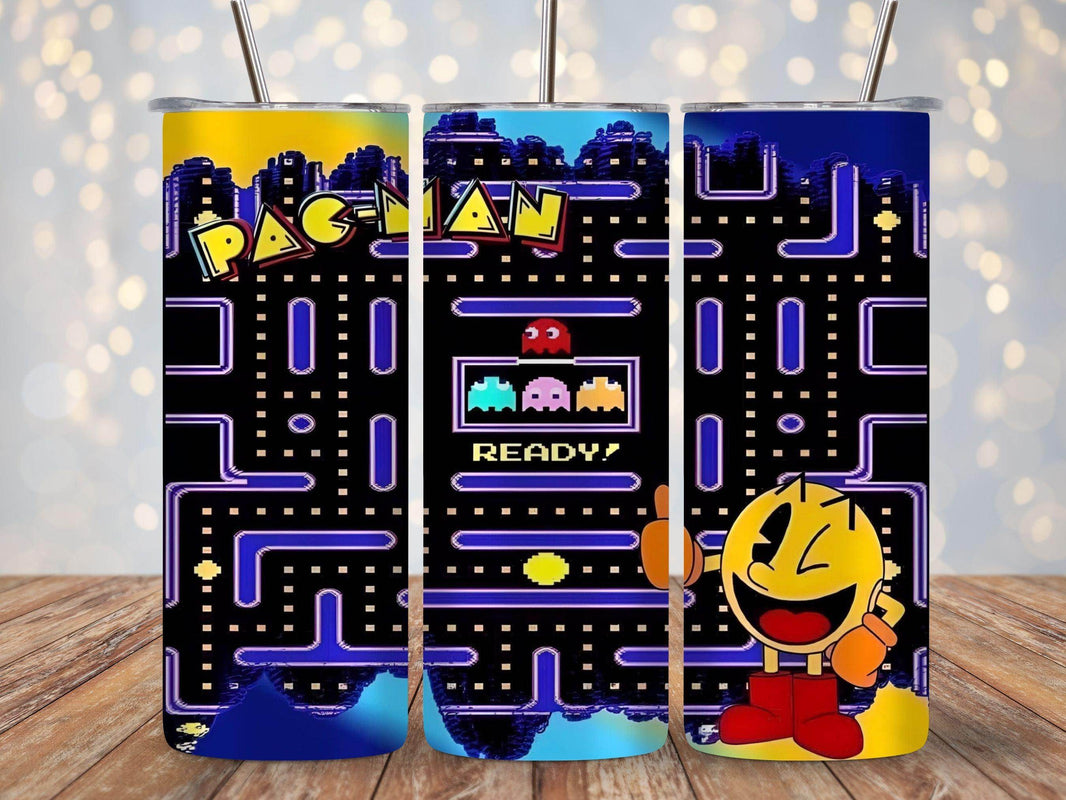 Retro Pacman Arcade Game 20oz Tumbler - My Store